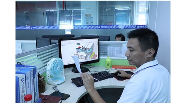 自動視覺對位點膠機